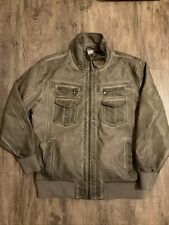 Herren jacke leder gebraucht kaufen  Münster