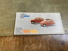 Depliant auto vintage usato Depliant auto vintage usato  Italia