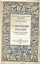 Umanesimo italiano filosofia usato  Fonte Nuova