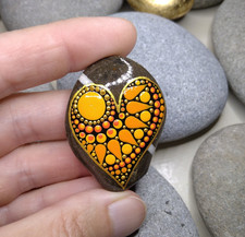Herz mandala stein gebraucht kaufen  Friedrichshafen