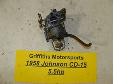 1958 johnson 5.5hp for sale  North Adams