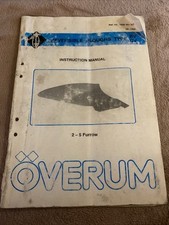 Overum reversible ploughs for sale  SUDBURY