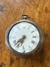 Relógio de bolso antigo 1700s estojo duplo George Byfield London Verge fusível comprar usado  Enviando para Brazil
