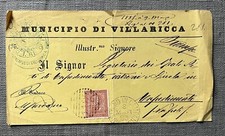 Antico lasciapassare municipio usato  Milano