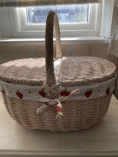 Woven wicker lined for sale  KENDAL