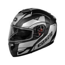 Capacete de neve Castle Atom SV Transcend modular painel duplo preto fosco/prata SM comprar usado  Enviando para Brazil
