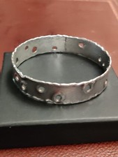 Silver bangle. watling for sale  EXETER