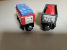 Thomas Wooden Railway Demolition Team SC Ruffey & BMQ caminhão problemático, usado comprar usado  Enviando para Brazil