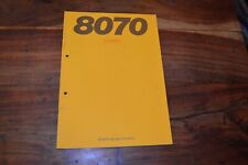 New holland 8070 for sale  TIVERTON