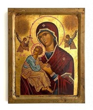Icona lignea madonna usato  Tresignana
