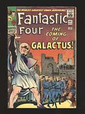 Fantastic Four # 48 - 1º Surfista Prateado qualificado Muito Bom Estado faltando central comprar usado  Enviando para Brazil