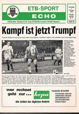 Fussball programmheft schwarz gebraucht kaufen  Wiesenbach