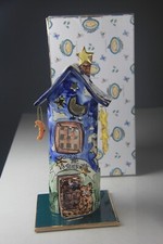 Usado, The Stargazer por Blue Sky Clayworks Heather Goldminc Cat Moon Stars 2001 com caixa comprar usado  Enviando para Brazil