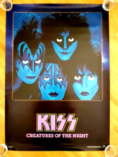 KISS CREATURES OF THE NIGHT ORIGINAL PROMO POSTER JAPAN 2022 comprar usado  Enviando para Brazil