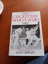 Cricketers 1987 hardback for sale  NORTHAMPTON