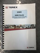 Terex 3000 deutz for sale  LANCING