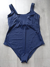 FATO DE NATAÇÃO NOVO SEM ETIQUETAS - M&S MARK & SPENCER AZUL MARINHO GOLA REDONDA TAMANHO 14 comprar usado  Enviando para Brazil