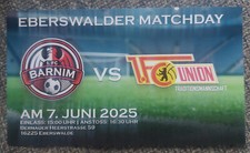 Ticket barnim union gebraucht kaufen  Berlin