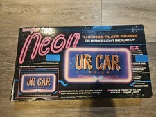 Vintage Kool Glo Placa de Licença Neon Quadro Ou Indicador de Luz de Quebra, Aqua NOS comprar usado Vintage Kool Glo Placa de Licença Neon Quadro Ou Indicador de Luz de Quebra, Aqua NOS comprar usado  Enviando para Brazil