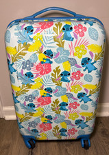 Usado, Disney STITCH 24" DURÁVEL Hard SHELL 360 Bagagem Giratória Bio World Mala Nova Com Etiqueta comprar usado  Enviando para Brazil