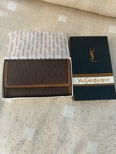 portafoglio yves saint laurent usato  Vaprio d'Agogna