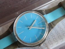 Montre swatch bleu d'occasion  Châlons-en-Champagne