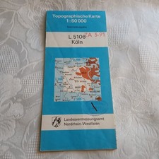 Köln topographische karte gebraucht kaufen  Essen