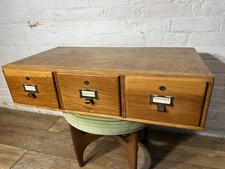 Antique oak file for sale  BOURNEMOUTH