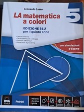 Matematica colori edizione usato  Monastir