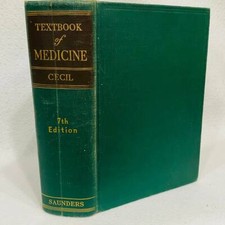 Textbook of Medicine 7th Edition Russell Cecil Vintage 1948 comprar usado  Enviando para Brazil