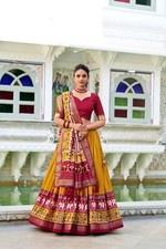 Lehenga indien cousu d'occasion  Expédié en France