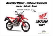 Honda crf300lr crf300 for sale  SHREWSBURY