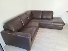 Italsofa brown shape for sale  NOTTINGHAM