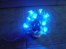 Tischlampe blume blüten gebraucht kaufen  Deutschland