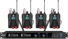 Sistema de monitor intra-auricular D Debra Audio PRO mono ER-202 UHF canal duplo sem fio comprar usado  Enviando para Brazil