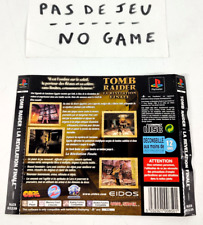 Jaquette arriere Playstation 1 PS1 VF  Tomb Raider La Revelation Finale comprar usado  Enviando para Brazil