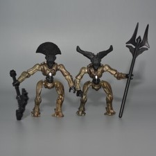 Boneco colecionável 2 peças Mega Bloks soldado alienígena com arma 3D faça você mesmo 2”, usado comprar usado  Enviando para Brazil