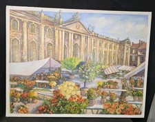 Tableau huile marché d'occasion  Toulouse-