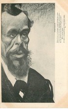 Carte satirique personnage d'occasion  France
