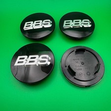 Logotipo emblema bbs rs lm rz 3d preto/prata 70mm conjunto de 4 56.24.073 comprar usado  Enviando para Brazil