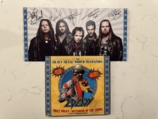 Edguy Space Police Fully Signed Deluxe CD Tobias Sammet comprar usado  Enviando para Brazil