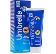 Medihealth guarda-chuva tela gel FPS 50 60gr filtro novo solar novo em folha comprar usado  Enviando para Brazil