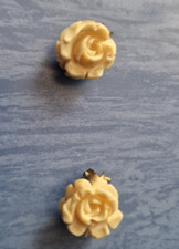 Alte hrclips blumenmotiv gebraucht kaufen  Dallgow