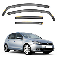 Defletores de vento para viseiras VOLKSWAGEN VW GOLF mk6 5 portas 2008 a 13 4 peças coloridas comprar usado  Enviando para Brazil