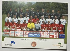 Mannschaftskarte rot weiss gebraucht kaufen  Braunschweig