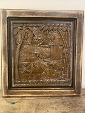 asian carved wood panel for sale  Omaha