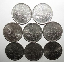 Lot pièces francs d'occasion  Pacy-sur-Eure