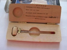 Superbe thermomètre vin d'occasion  Saint-Quentin