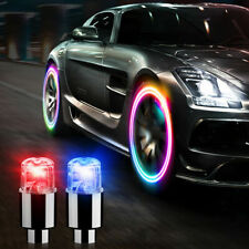 4x Luz LED Carro Auto SUV Roda Pneu Válvula de Ar Haste Tampas Tampa Acessórios, usado comprar usado  Enviando para Brazil