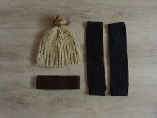 Stulpen schwarz strick gebraucht kaufen  Osterrönfeld